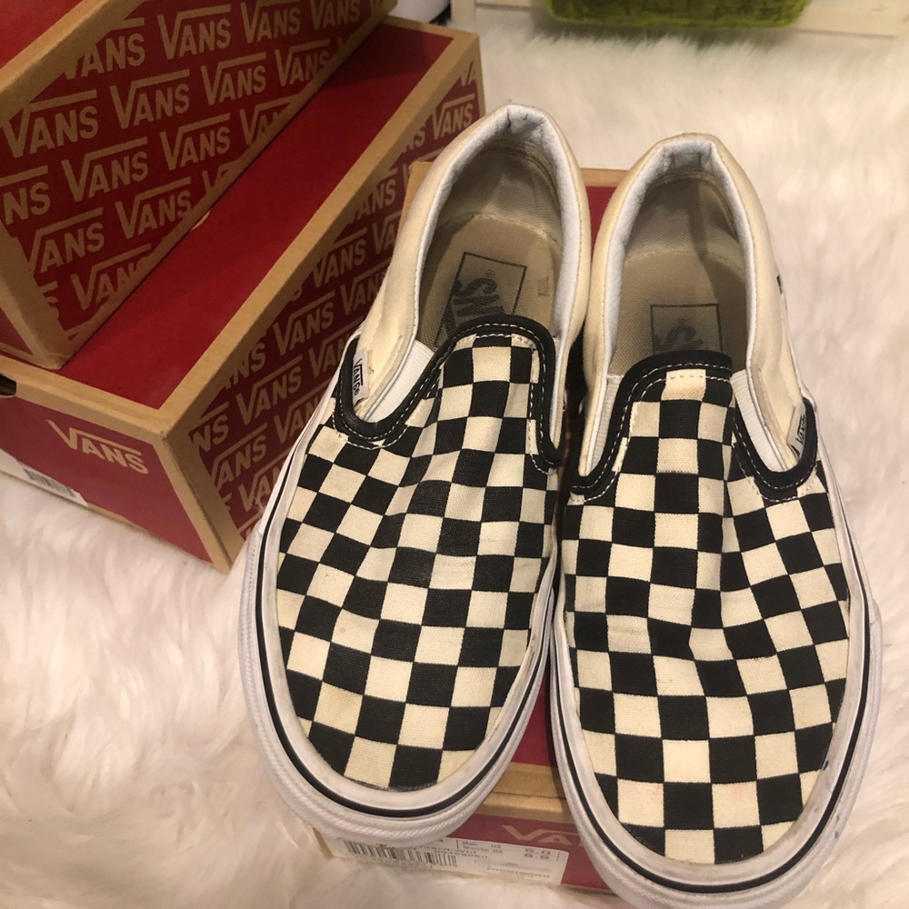 Vans slip ons